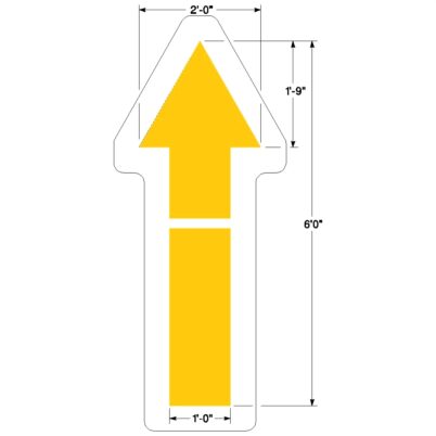 Burger King 6 Foot Straight Arrow