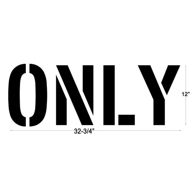 ONLY Word Stencil