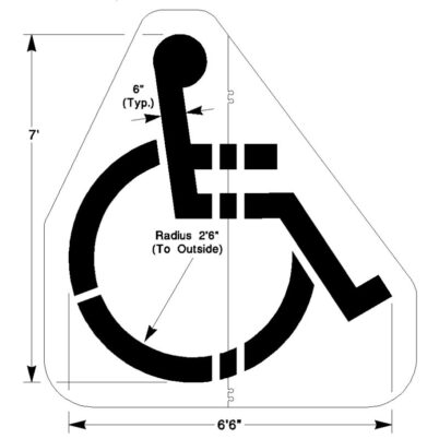 Walmart Handicap Symbol