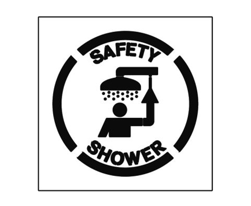 SAFETY SHOWER Stencil