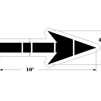 Walmart Solid Straight Arrow