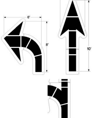 Walmart Solid Arrows Set