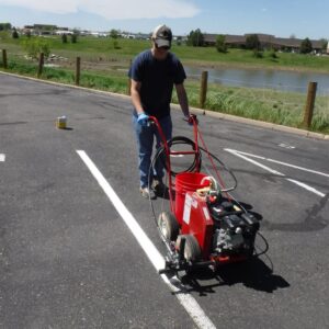 colorado local striping equipment. 4600 self-propelled line striper