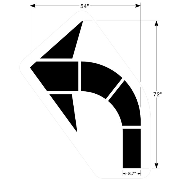 Curved Arrow Stencils - Image 2