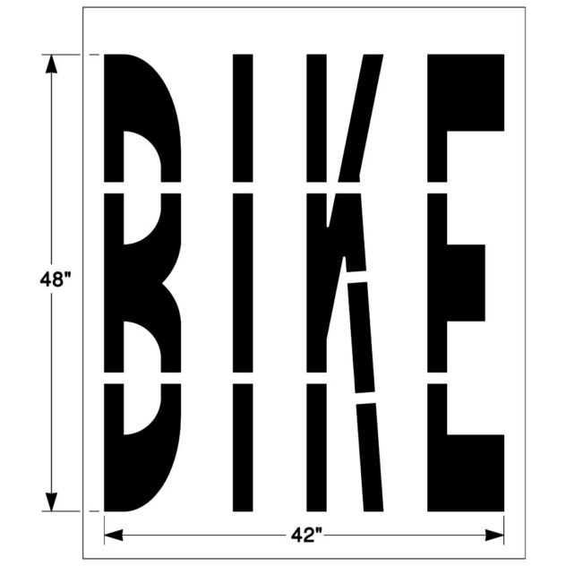 Federal BIKE Stencil