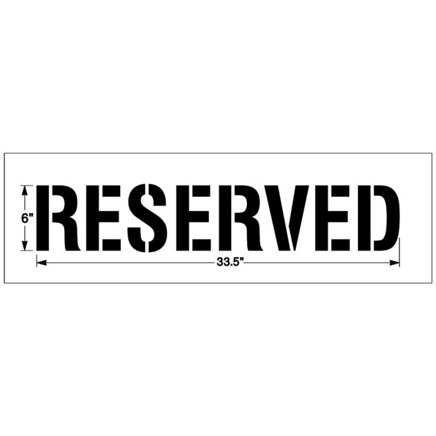 RESERVED Stencil - Image 3