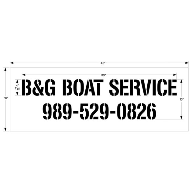 Custom Word Stencils - Image 5