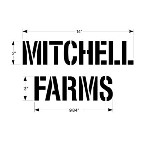 Custom Word Stencils Made for Professional Results