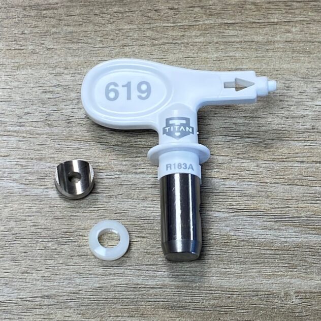 619 White Airless Spray Tip