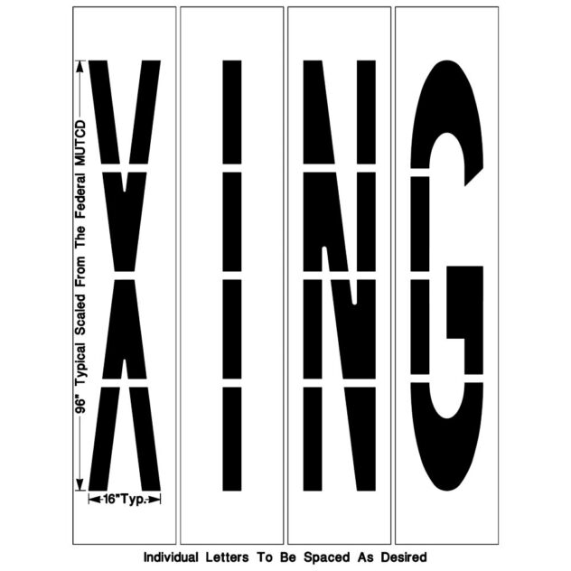 Federal XING Stencil - Image 3