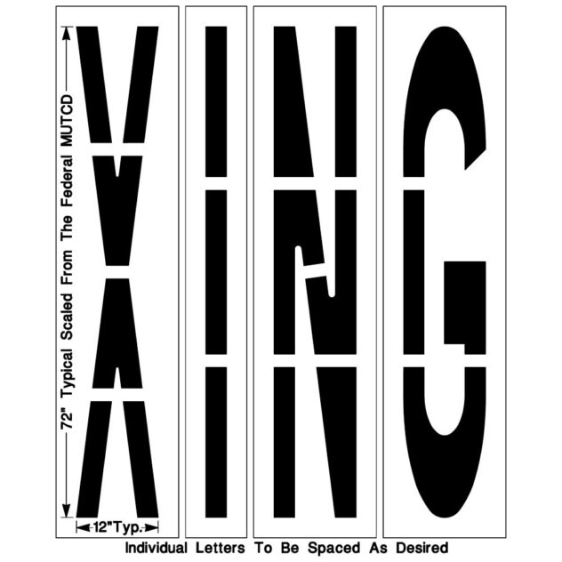 Federal XING Stencil - Image 2