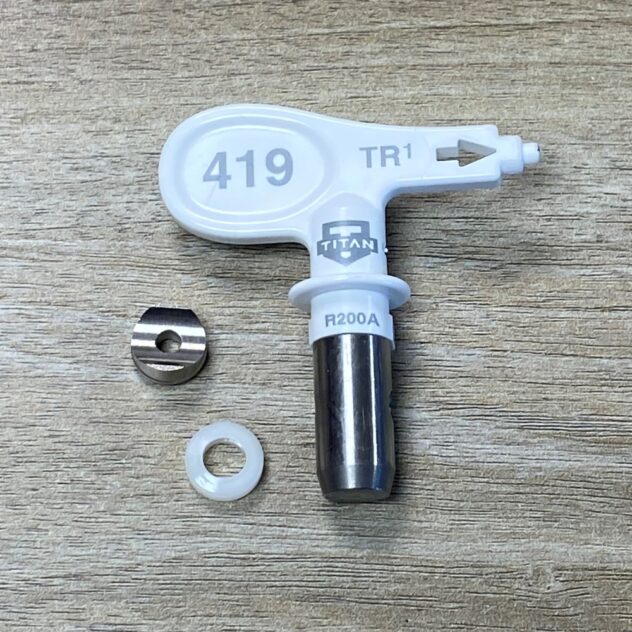 419 White Airless Spray Tip