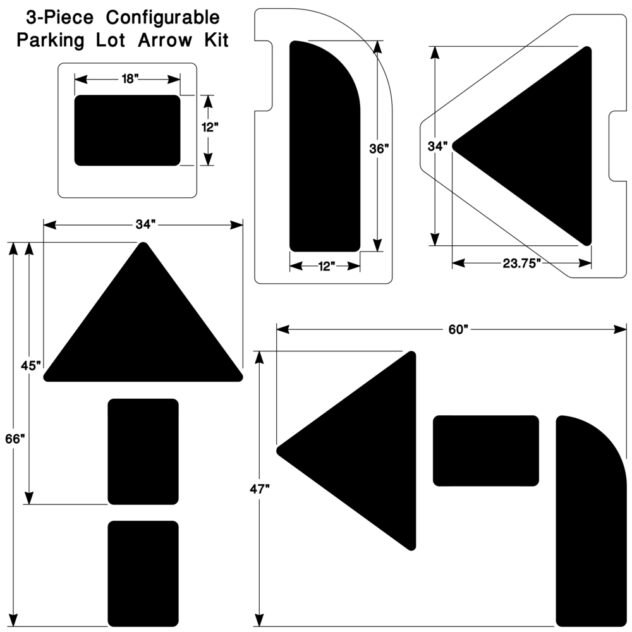 Parking Lot Pro Stencil Kit - Image 4
