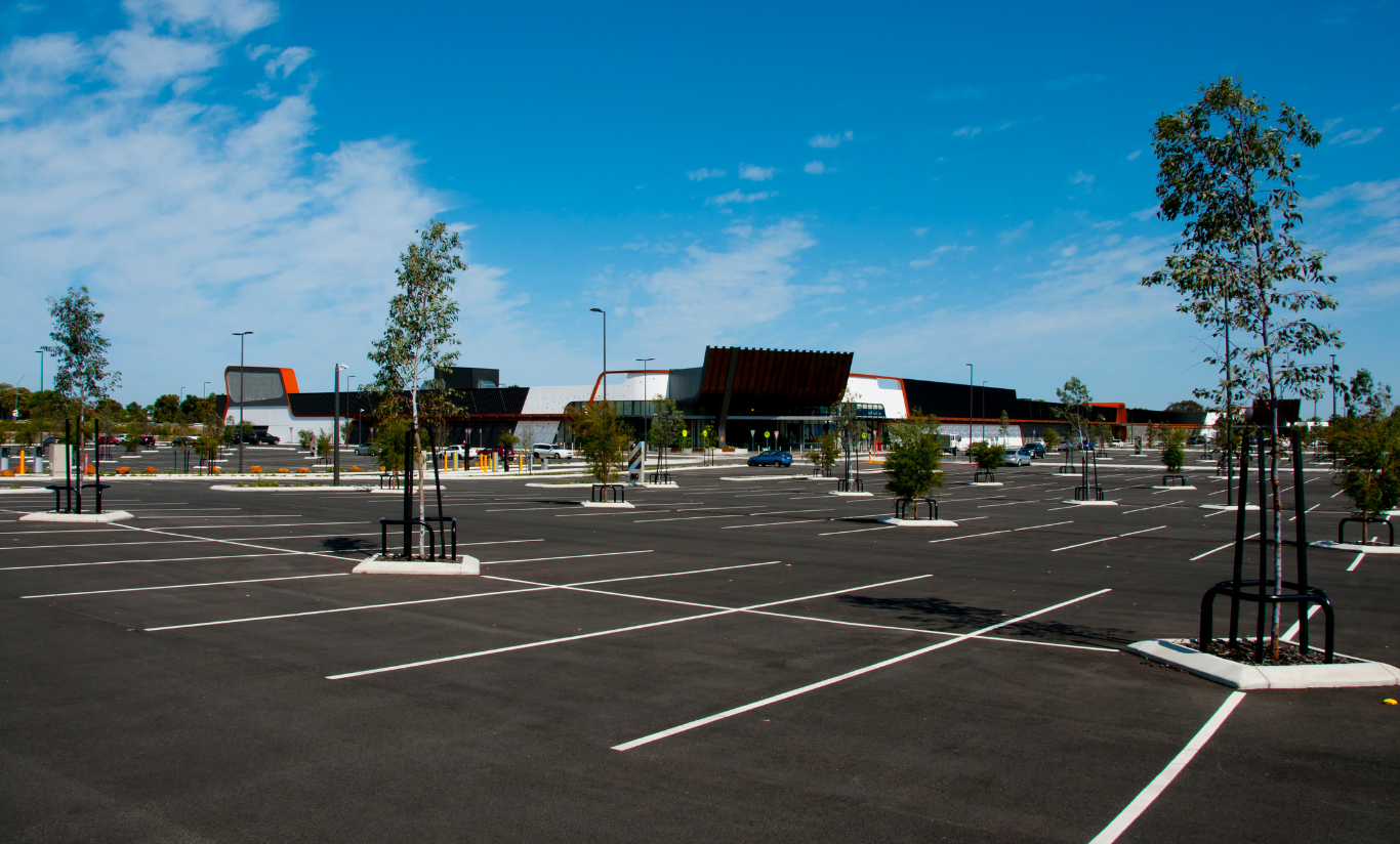 The Perfect Combination for Parking Lot Striping