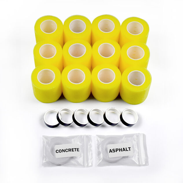 RollMaster Rollers & Discs 12pk 3" Width