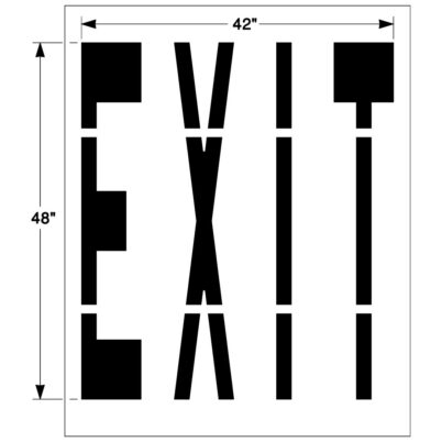 Federal EXIT Stencil